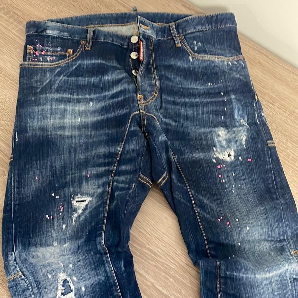 Dsquared2 biker jeans size 52IT 36 US made in Italy
